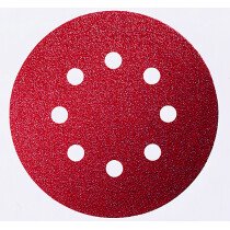 Bosch 2608605657 Red Wood (Velcro), 8 holes. 115x8 G240