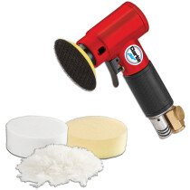 Clarke  3110474 CAT220 3" (75mm) Air Polisher Kit