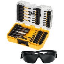 DeWalt DT70733T-QZ 38pc FLEXTORQ Bit Set with Safety Glasses in Tough Case