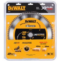 DeWalt DT99576-QZ Xtreme Runtime 305mm x 30mm 78T Saw Blade