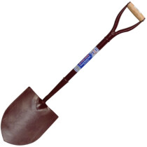 Faithfull FAIASSR All-Steel Shovel Round Mouth Size 2 MYD