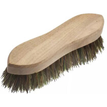 Faithfull FAIBRHANDSCR Hand Scrubbing Brush 200mm (8in) Unvarnished