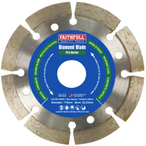 Faithfull FAIDB115PRO Professional Diamond Blade 115 x 22mm