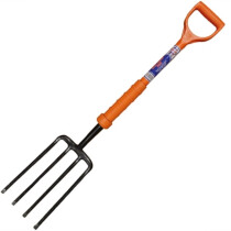 Faithfull FAIINSFORK Forged Steel Fork with Fibreglass Insulated Shaft YD