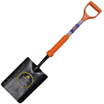 Faithfull FAIINSTAPER Taper Mouth Shovel Fibreglass Insulated Shaft YD