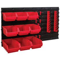 Faithfull FAIPAN12KIT Storage Bin Set 12 Piece