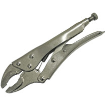 Faithfull FAIPLLOCK9 Curved Jaw Locking Pliers 225mm (9in)