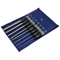 Faithfull FAIPPSET8RHL Long Series Pin Punch Set 8 Piece