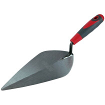 Faithfull FAISGTB10L London Pattern Brick Trowel Soft Grip Handle 10in