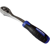 Faithfull 128012W Ratchet Handle Quick-Release 72 Teeth 1/2in Drive FAISOCRAT12N