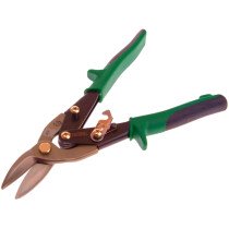 Faithfull FAIAS10G Green Compound Aviation Snips Right Cut 250mm (10in)