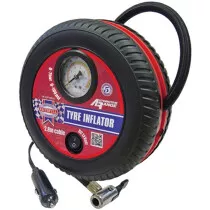 Faithfull FAIAUTYINFLO Tyre Inflator 12V Low Volume