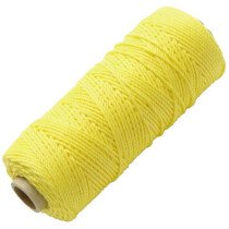 Faithfull FAIBLHVY Hi-Vis Brick Line Yellow 100m (330ft)