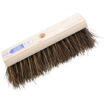 Faithfull FAIBRBC13FL Flat Broom Head Stiff Bassine / Cane 325mm (13in)