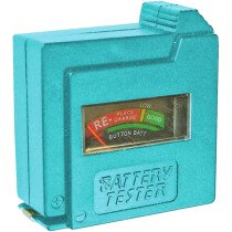 Faithfull FAIDETBAT Battery Tester for AA, AAA, C, D and 9V