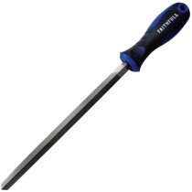 Faithfull SVTF0208 Three-Square Second Cut Engineers File 200mm (8in) FAIFITSSC8
