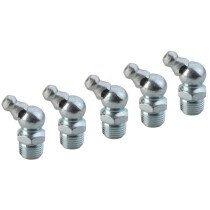 Faithfull FAIGGN18BSPA Grease Nipple 45° 1/8in BSP (Pack 5)