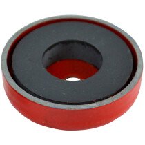 Faithfull AMP-0626 Shallow Pot Magnet 35 x 8mm Power 5.5kg FAIMAGSM350