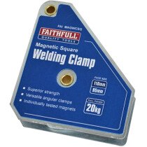 Faithfull AMC4971 Welding Magnet Square 100 x 95mm FAIMAGWCSQ