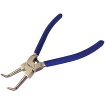 Faithfull FAIPLCIRINTB Internal Bent Circlip Pliers CRV - 180mm