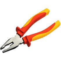 Faithfull FAIPLVDEC7 VDE Combination Pliers 190mm