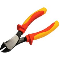 Faithfull FAIPLVDEDC7H VDE Heavy-Duty Diagonal Cutters 190mm