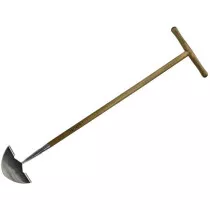 Faithfull FAIPRESEISS Prestige Stainless Steel Edging Iron/Lawn Edger Ash Handle
