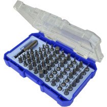 Faithfull FAISBSET61 Screwdriver Bit Set 61 Piece