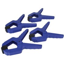 Faithfull FAISPCL3 Spring Clamp 75mm (3in) Pack of 4