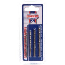 Faithfull FAISSINKPD Screwsink Pilot Drill Set of 4