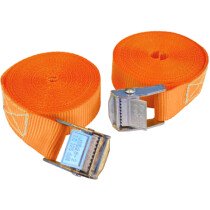 Faithfull FAITDCAM51 Cam Style Tie-Down Straps 25mm x 5m 2 Piece