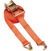 Clarke 1801869 CHT869 Heavy Duty 6m Ratchet Strap with Double Hooks