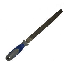 Lawson-HIS FH8FBC 8" Flat Bastard Cut File with Plastic Handle