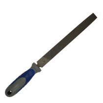 Lawson-HIS FH8FSC 8" Flat Second Cut File with Plastic Handle