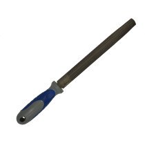 Lawson-HIS FH8HRSC 8" Halfround Second Cut File with Plastic Handle