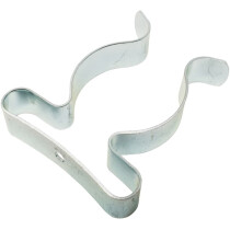 ForgeFix TC114 Zinc Plated Tool Clips (pack of 25) - 1 1/4" FORTC114