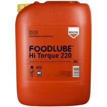 Rocol 15525 Foodlube Hi Torque 220 (with SUPS) Gear Fluids (NSF Registered) 20ltr