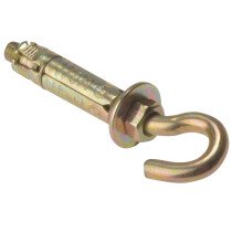 Forgefix 10HOOK6 Hook Bolt ZYP M6 (Bag of 10) FORHOOK6M