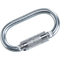 Portwest FP33 Twist Lock Carabiner - Silver