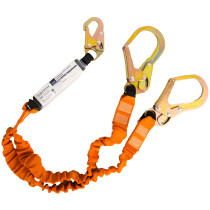 Portwest FP75 Double 140kg Lanyard with Shock Absorber