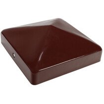 Timco FPC75 75mm Fence Post Cap Red Oxide