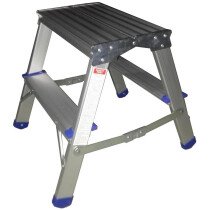 GPC FS253Z Folding Aluminium Handy Steps - 2 Tread
