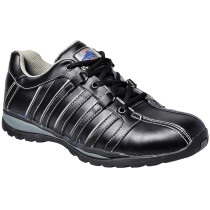 Portwest FW33 Steelite Arx Safety Trainer Shoe S1P HRO - Black