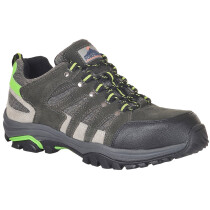 Portwest FW36 Steelite Loire Low Cut Trainer Shoe S1P HRO - Grey/Green