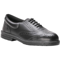 Portwest FW46 Steelite™ Work Steelite Executive Brogue Shoe S1P - Black