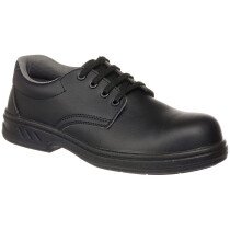 Portwest FW80 (UK13) Steelite Laced Safety Shoe S2-Black-UK13
