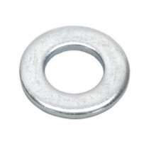Sealey FWA817 Flat Washer M8 x 17mm Form A Zinc DIN 125 Pack of 100