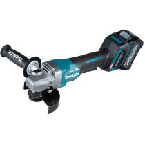 Makita GA013GD202 40V XGT 125mm Angle Grinder with 2x 2.5Ah Batteries in Case