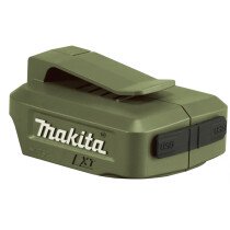 Makita GBAADP05O  Olive Green Battery Adaptor with 2 x USB Outlets 