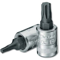 Gedore 6265890 T40 TORX® Screwdriver Bit Socket 1/4" Drive
